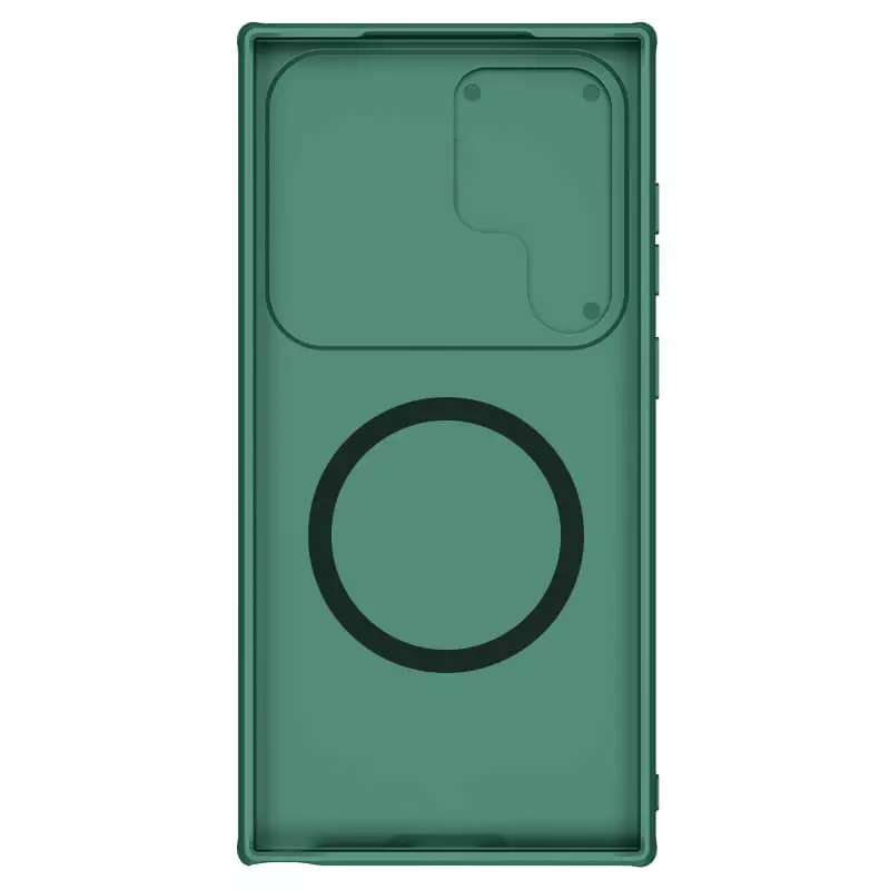 Samsung Galaxy S24 Ultra Nillkin camshield pro magsafe hátlap tok (Zöld)