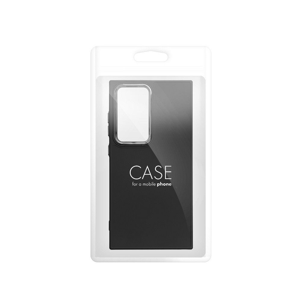 Samsung Galaxy S25 Frame szilikon hátlap tok (Fekete)