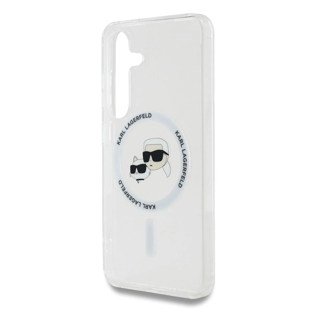Samsung Galaxy S25 Karl Lagerfeld tok (Átlátszó) - KLHMS25SHLSKCH 1