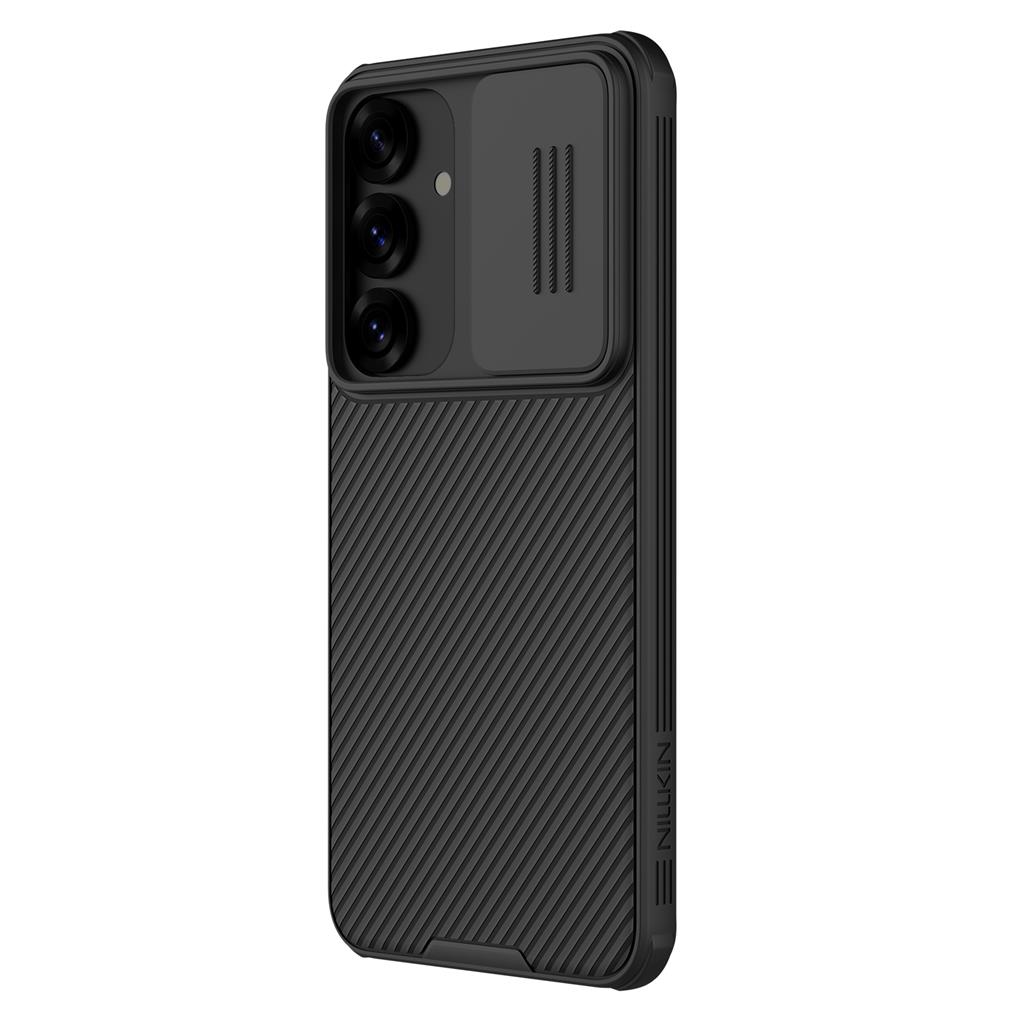 Samsung Galaxy S25 Nillkin camshield pro kameravédős hátlap tok (Fekete)