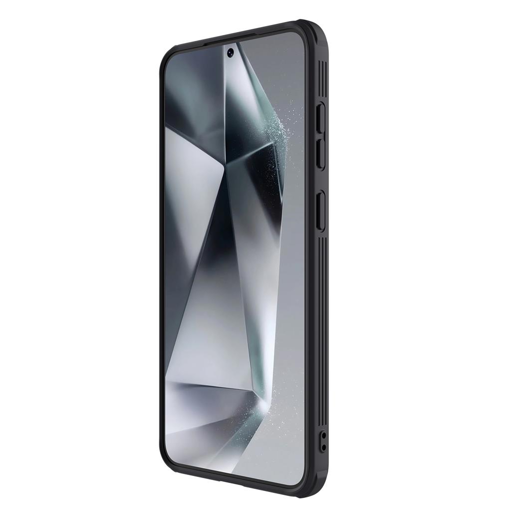 Samsung Galaxy S25 Nillkin camshield pro kameravédős hátlap tok (Fekete)
