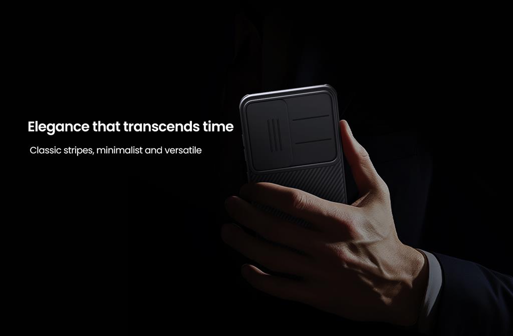 Samsung Galaxy S25 Nillkin camshield pro kameravédős hátlap tok (Kék)