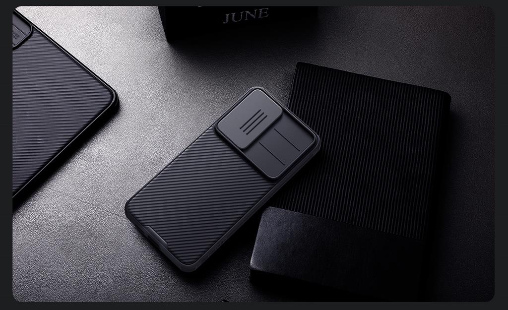 Samsung Galaxy S25 Nillkin camshield pro kameravédős hátlap tok (Kék)
