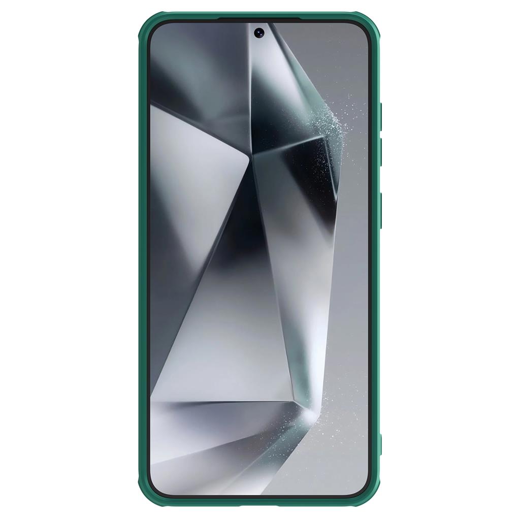 Samsung Galaxy S25 Nillkin camshield pro kameravédős hátlap tok (Zöld)