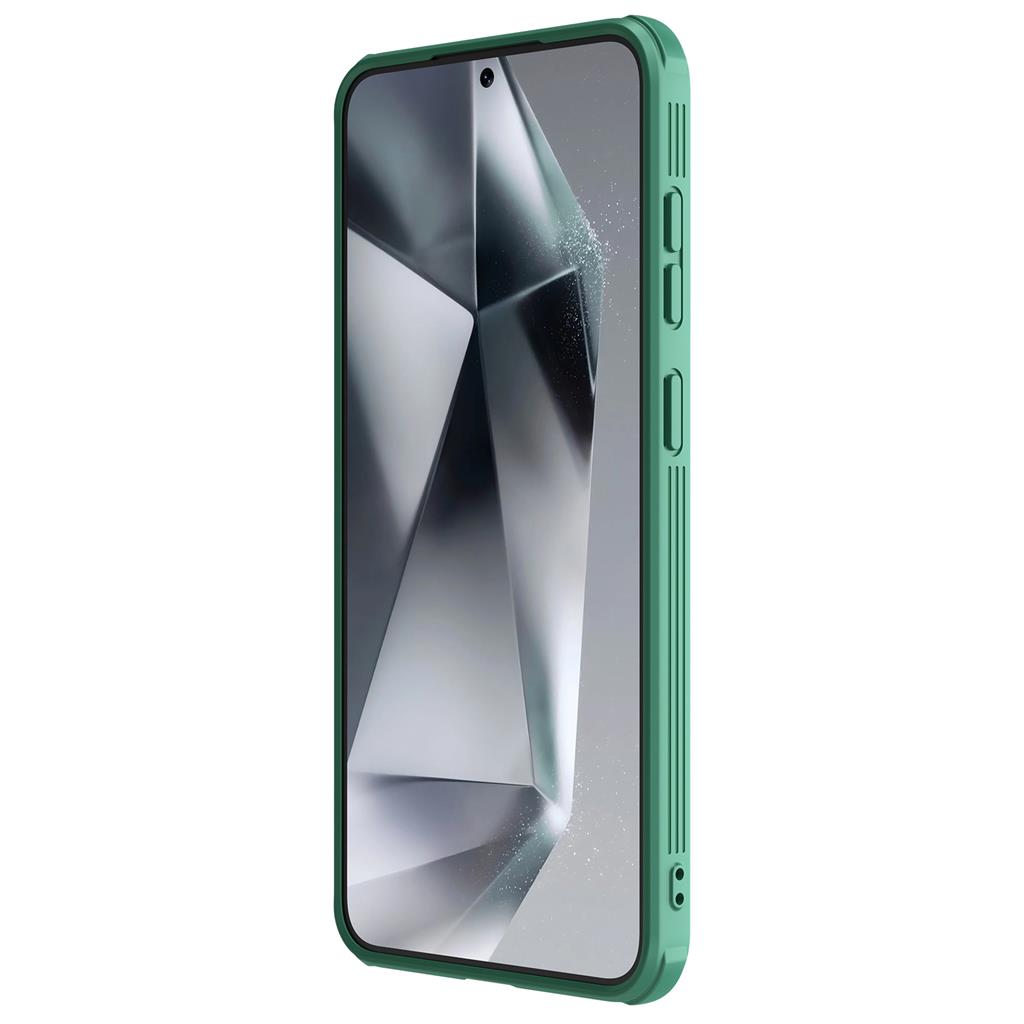 Samsung Galaxy S25 Nillkin camshield pro kameravédős hátlap tok (Zöld)