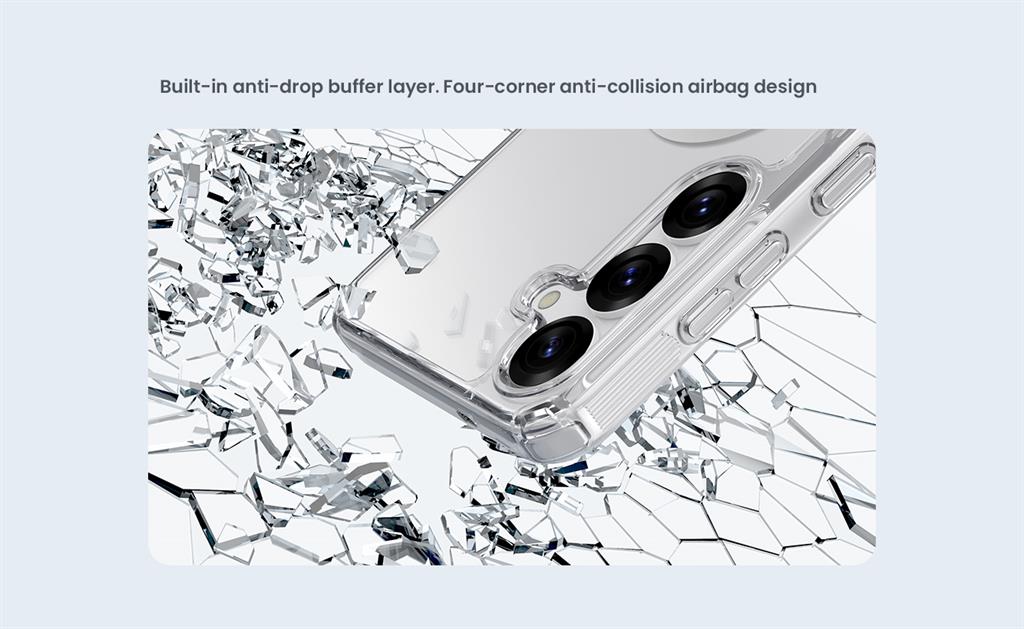 Samsung Galaxy S25 Plus Nillkin nature pro magsafe hátlap tok (Fehér)