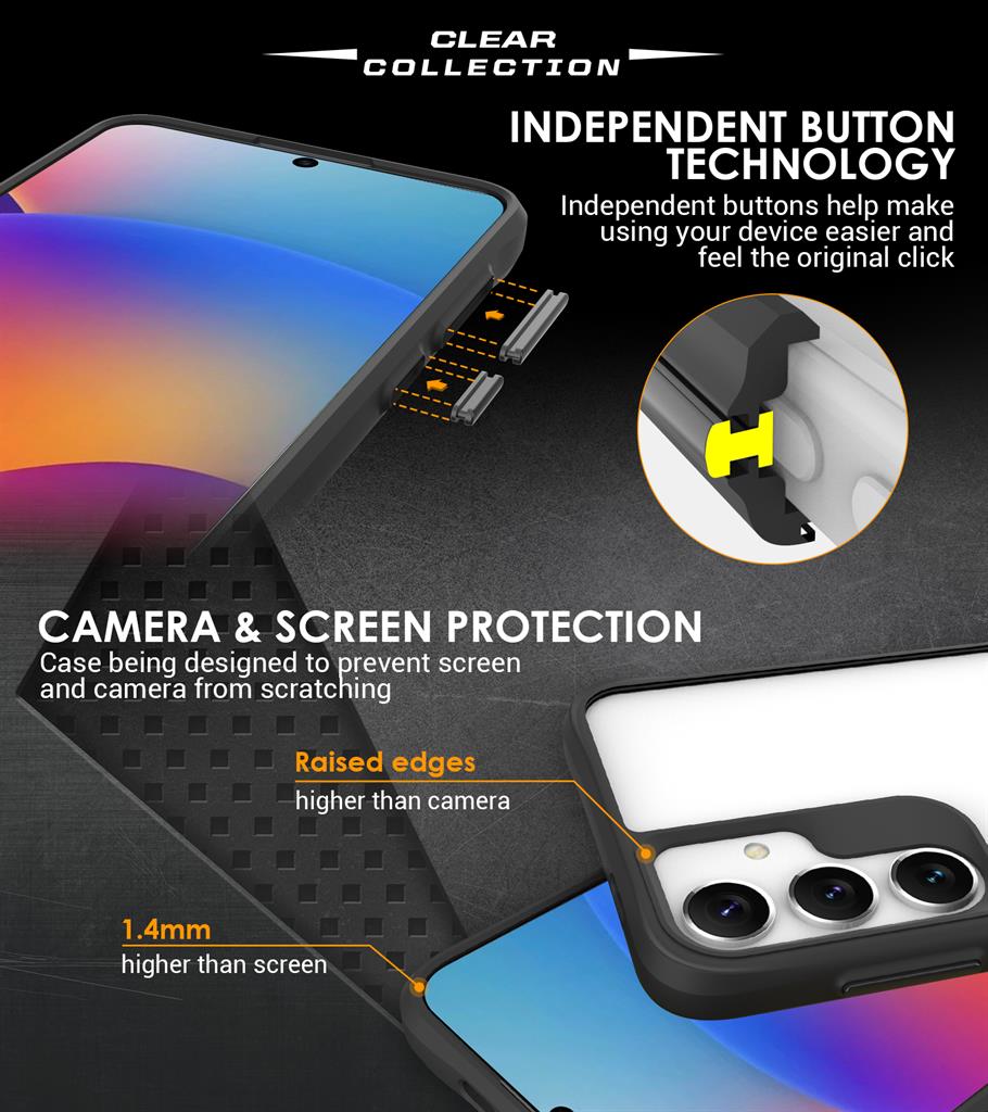 Samsung Galaxy S25 Plus TOKO Combat X Mode hátlap tok (Fekete)