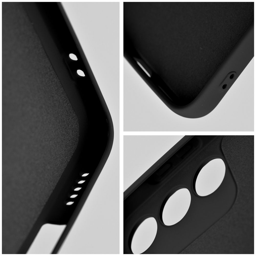 Samsung Galaxy S25 silicone hátlap tok (Fekete)