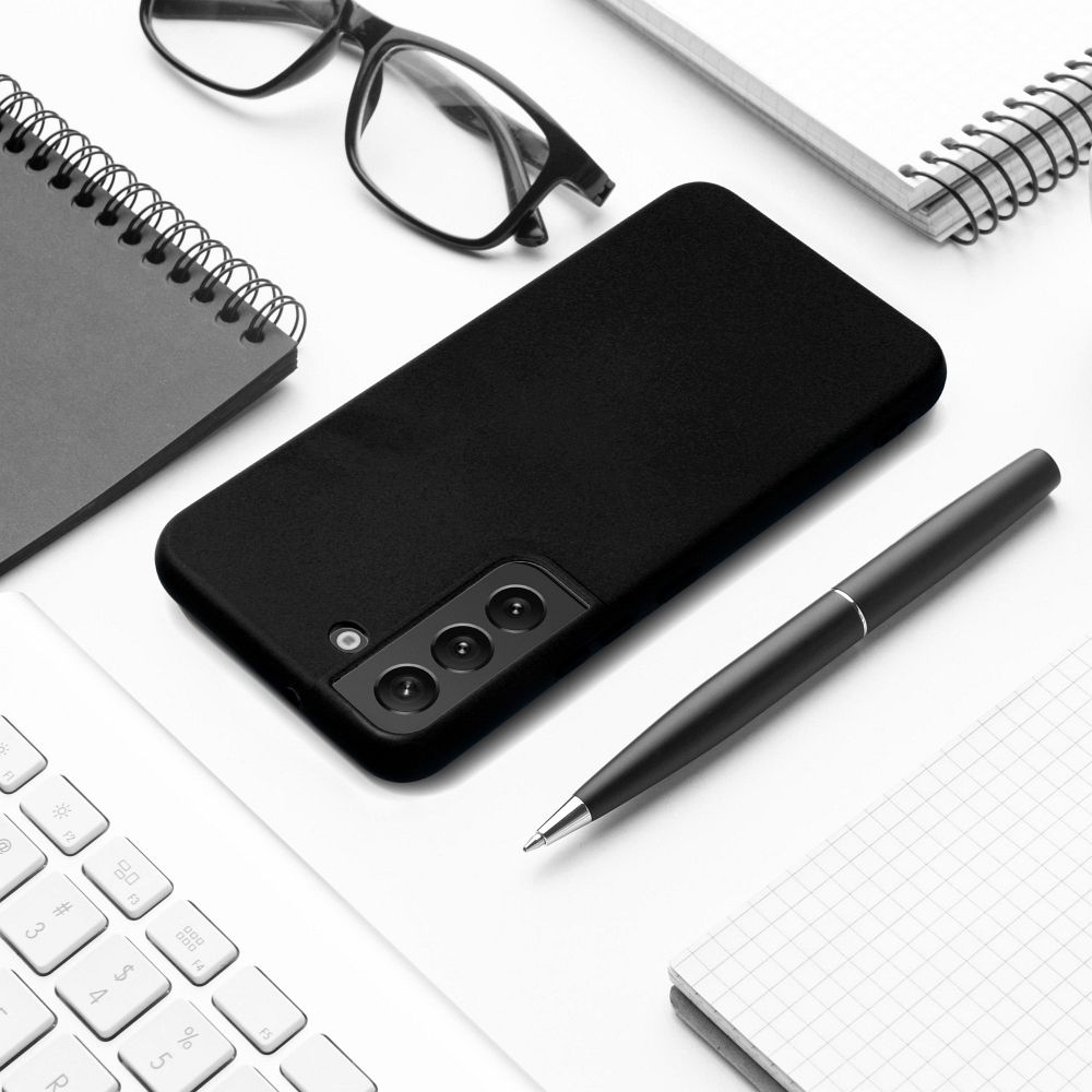Samsung Galaxy S25 silicone hátlap tok (Fekete)