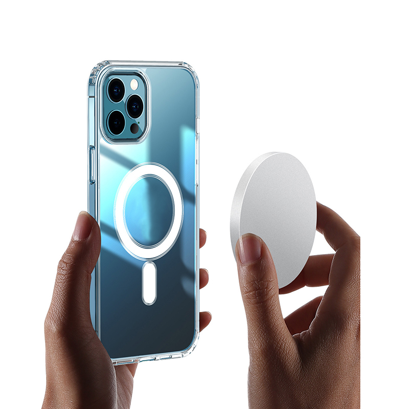 Samsung Galaxy S25 Ultra Anti shock MagSafe 1,5mm hátlap tok (Átlátszó)