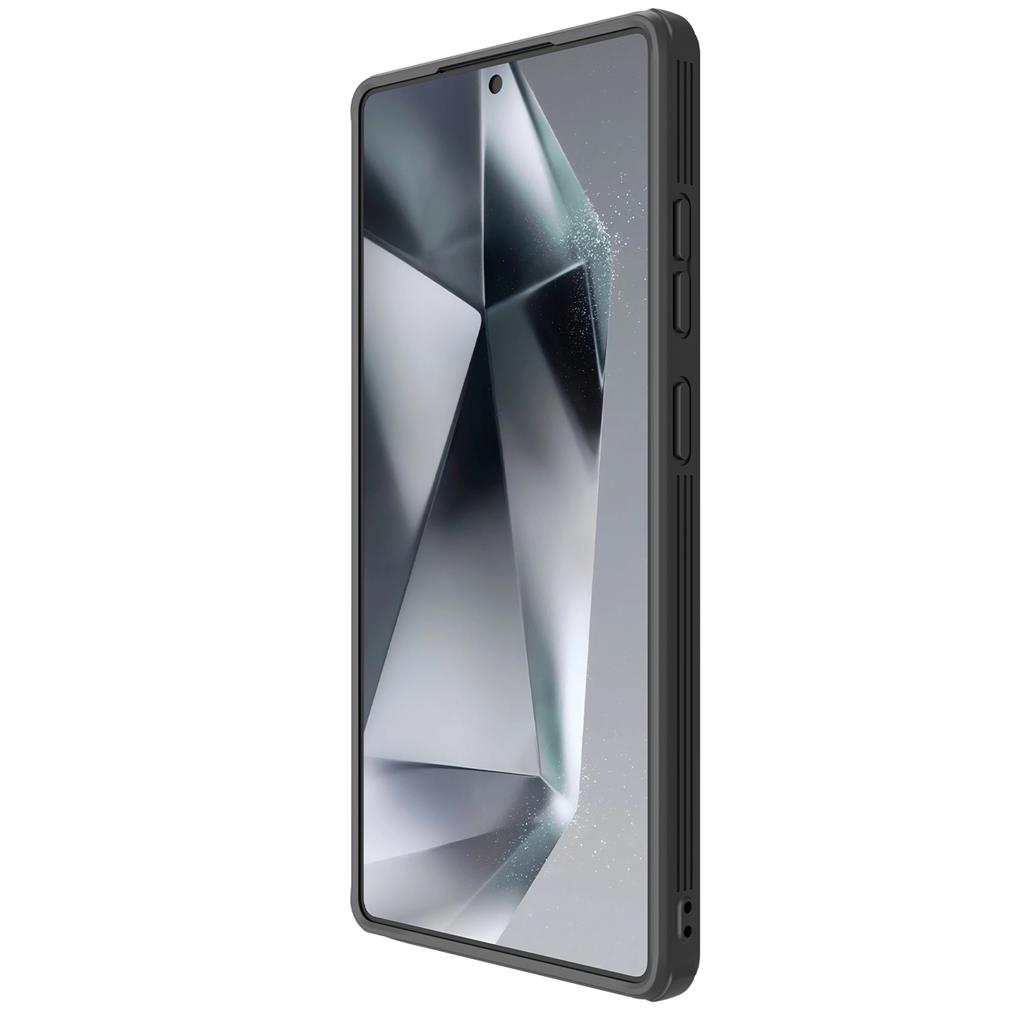 Samsung Galaxy S25 Ultra Nillkin camshield pro magsafe hátlap tok (Fekete)