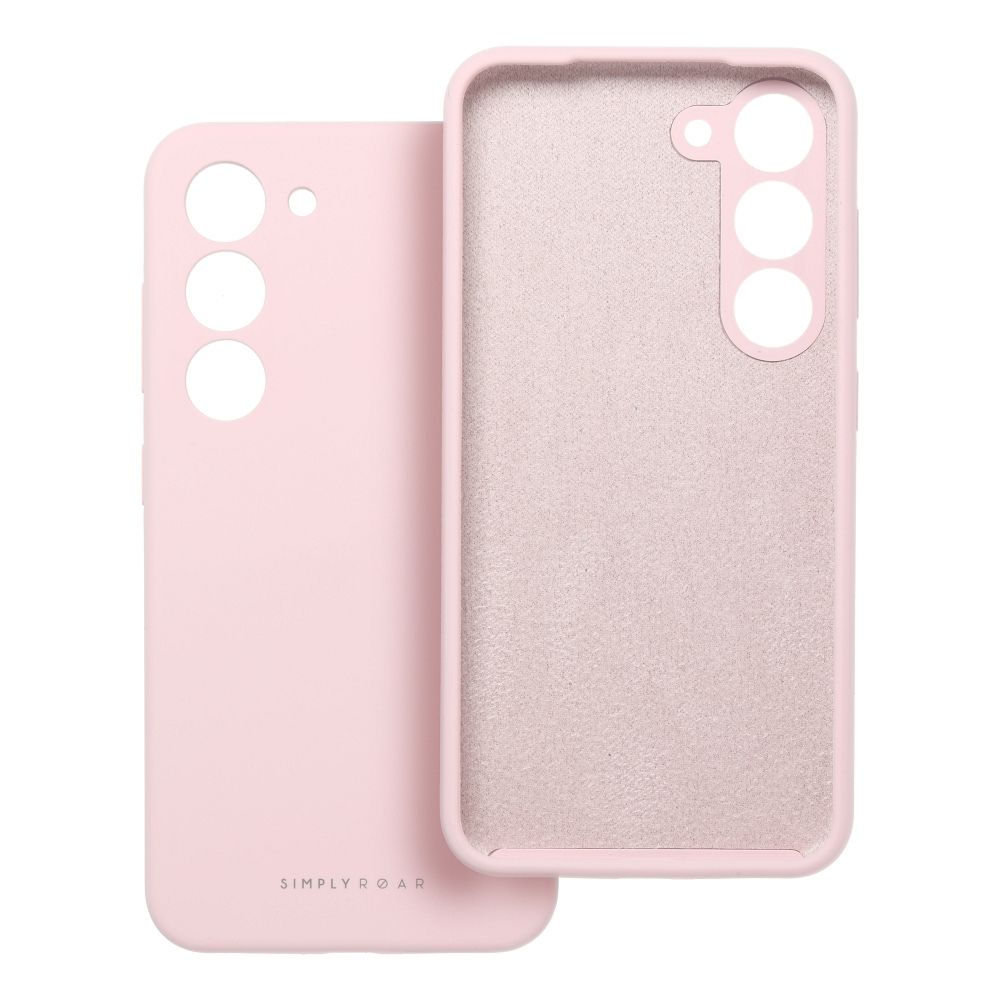 Samsung Galaxy S25 Ultra Roar Cloud Skin hátlap tok (Rózsaszín)