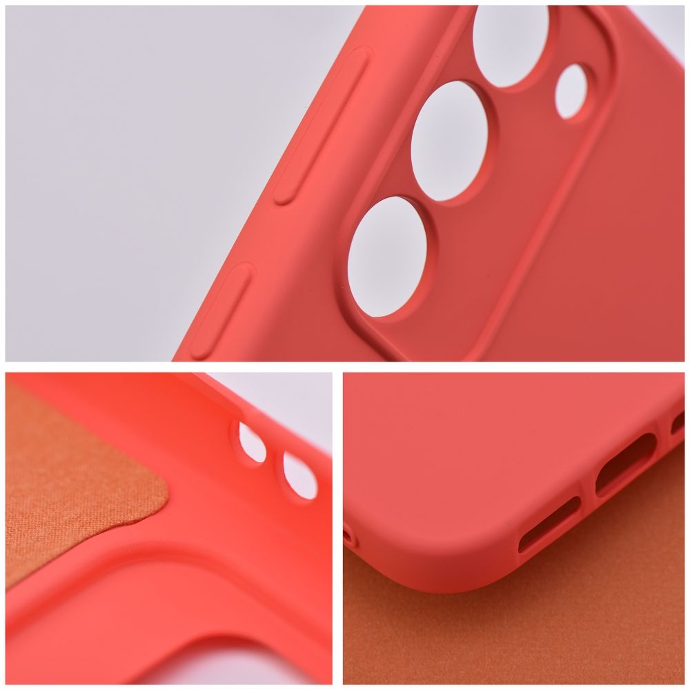 Samsung Galaxy S25 Ultra silicone hátlap tok (Narancssárga) 0