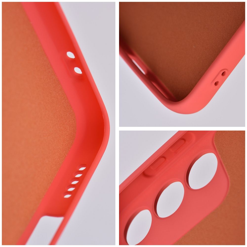 Samsung Galaxy S25 Ultra silicone hátlap tok (Narancssárga) 1