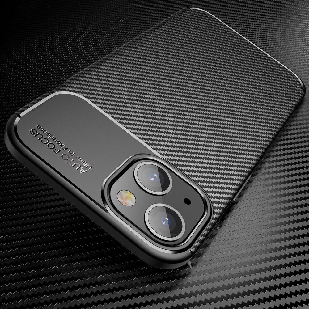 Samsung Galaxy S25 Ultra Tel Protect carbon elite hátlap tok (Fekete) 3