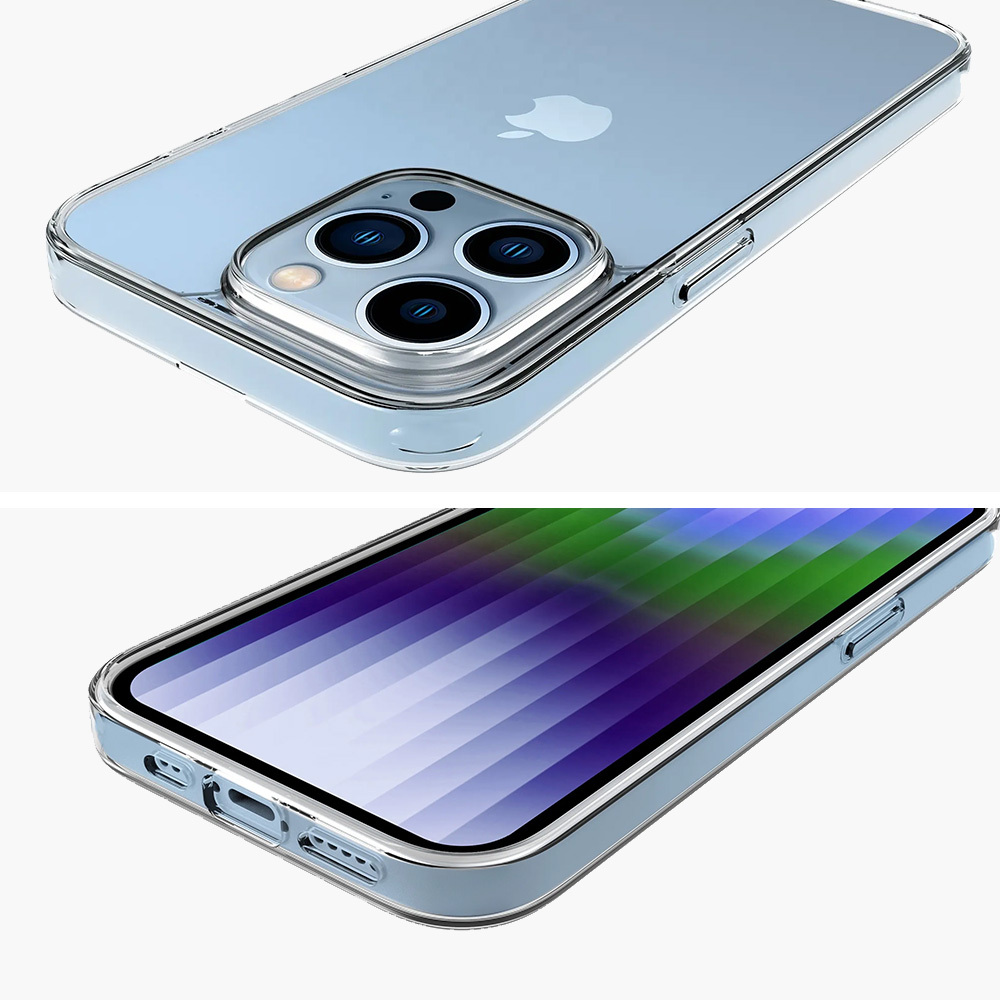 Samsung Galaxy S25 Ultra ultra clear 1 mm ütésálló hátlap tok (Átlátszó)
