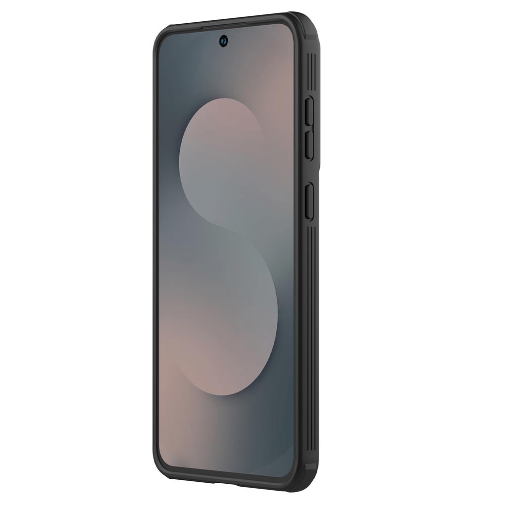 Samsung Galaxy S25FE Nillkin camshield armor hátlap tok (Fekete)