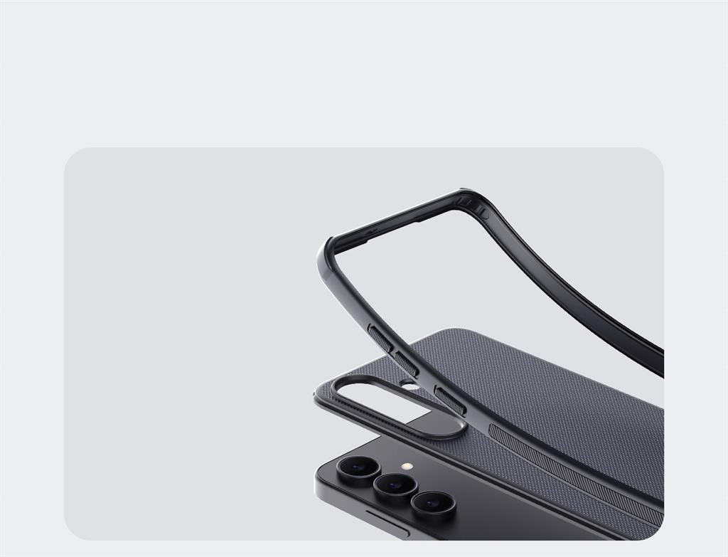 Samsung Galaxy S25FE Nillkin Lenswing magsafe hátlap tok (Fekete)