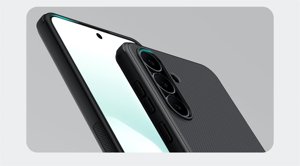 Samsung Galaxy S25FE Nillkin Lenswing magsafe hátlap tok (Fekete)