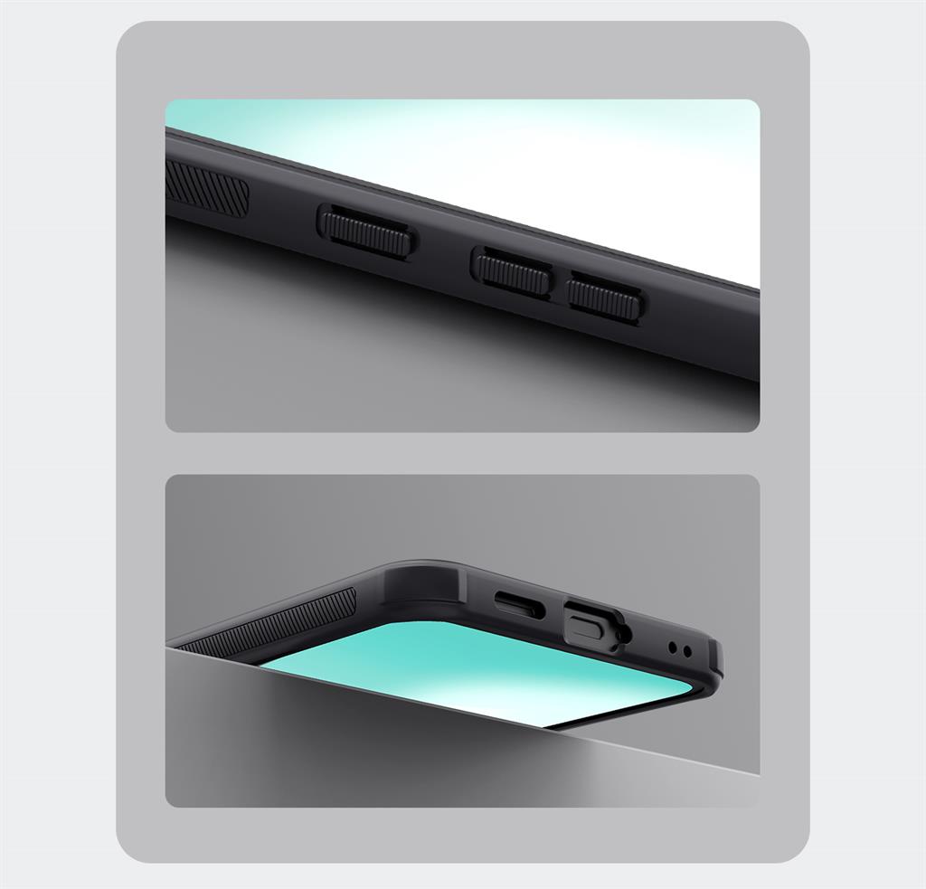 Samsung Galaxy S25FE Nillkin Lenswing magsafe hátlap tok (Fekete)