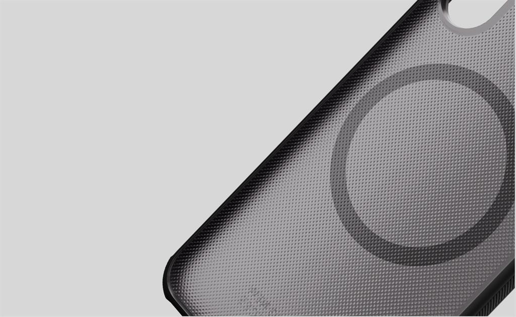 Samsung Galaxy S25FE Nillkin nature pro magsafe hátlap tok (Fekete)