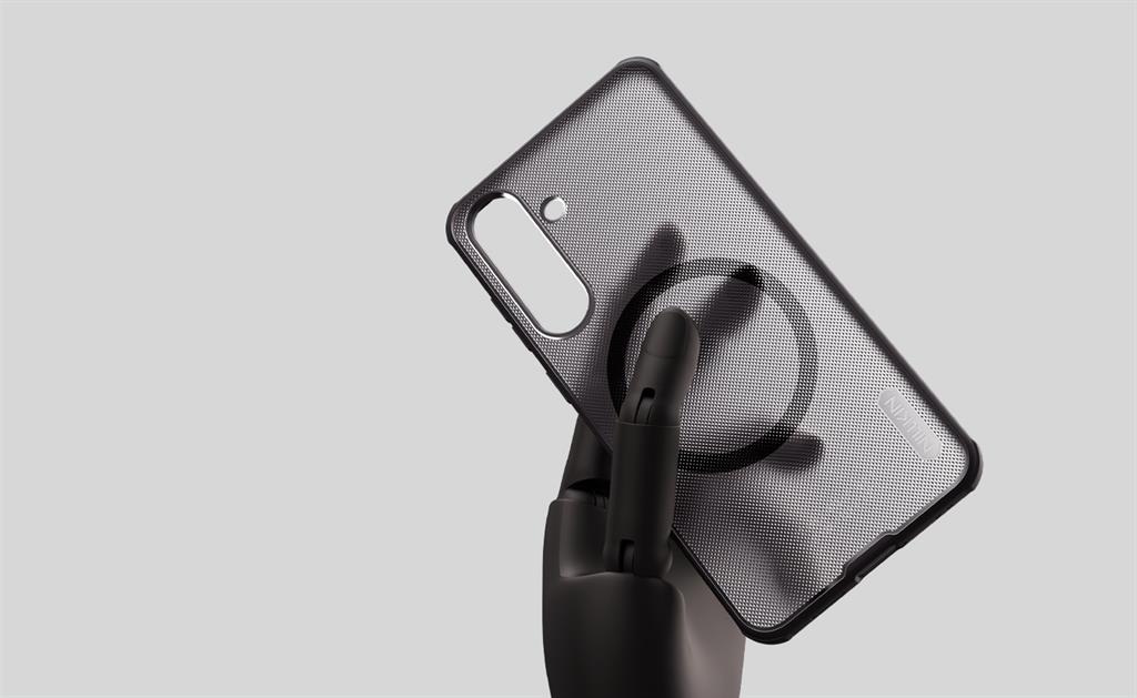 Samsung Galaxy S25FE Nillkin nature pro magsafe hátlap tok (Fekete)