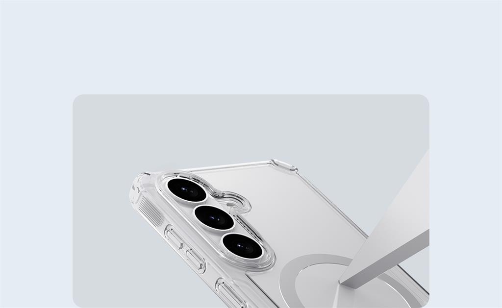 Samsung Galaxy S26 Nillkin Camshield S magsafe hátlap tok (Fehér)