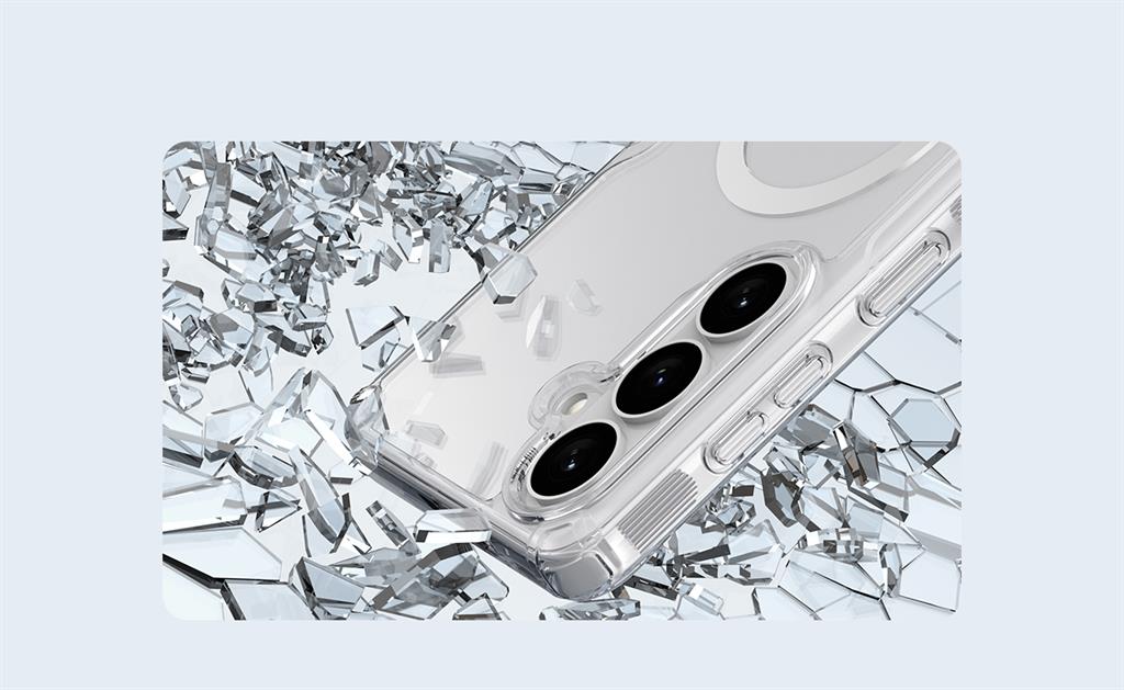 Samsung Galaxy S26 Nillkin Camshield S magsafe hátlap tok (Fehér)