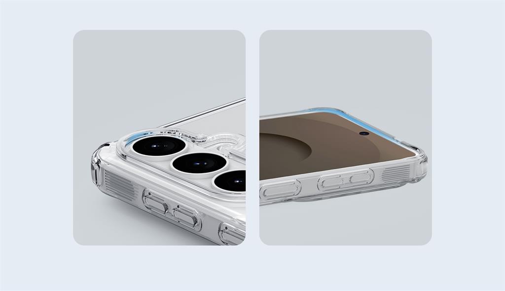 Samsung Galaxy S26 Nillkin Camshield S magsafe hátlap tok (Fehér)