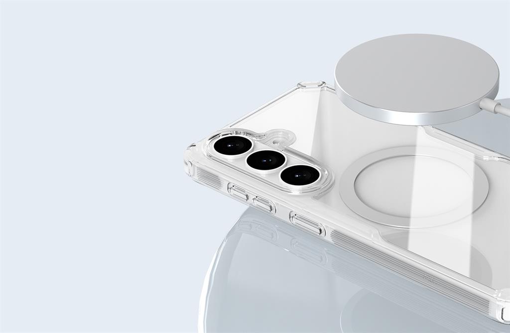 Samsung Galaxy S26 Nillkin Camshield S magsafe hátlap tok (Fehér)