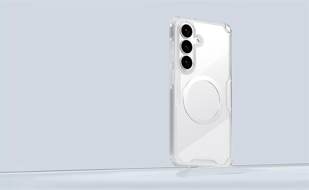 Samsung Galaxy S26 Nillkin Camshield S magsafe hátlap tok (Fehér)