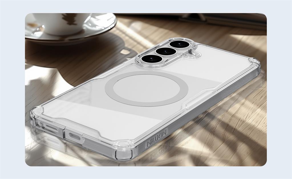 Samsung Galaxy S26 Nillkin Camshield S magsafe hátlap tok (Fehér)