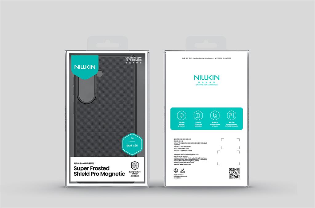 Samsung Galaxy S26 Nillkin Lenswing magsafe hátlap tok (Fekete)