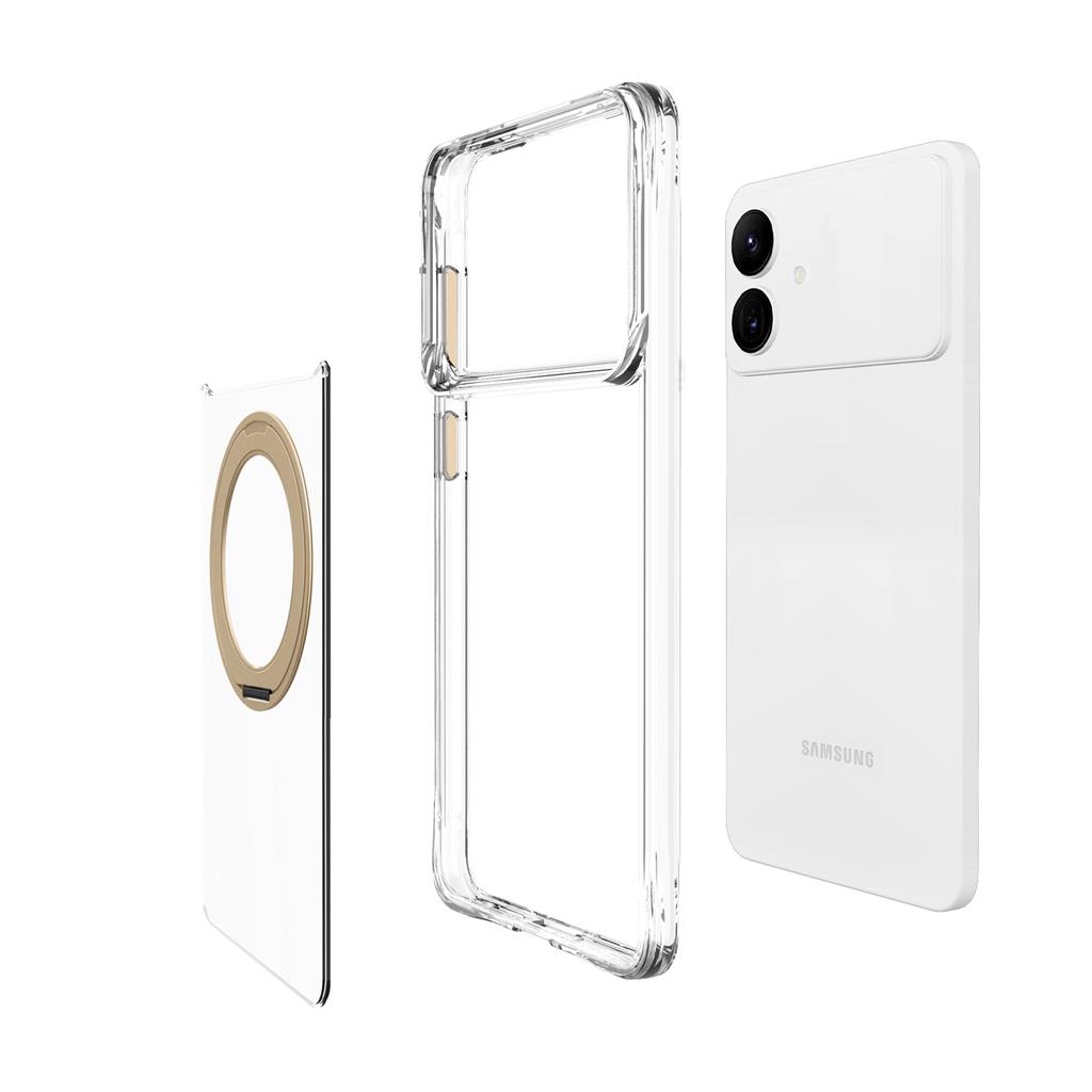 Samsung Galaxy S26 Plus TOKO Pure MagSafe 360 ring hátlap tok (Arany)