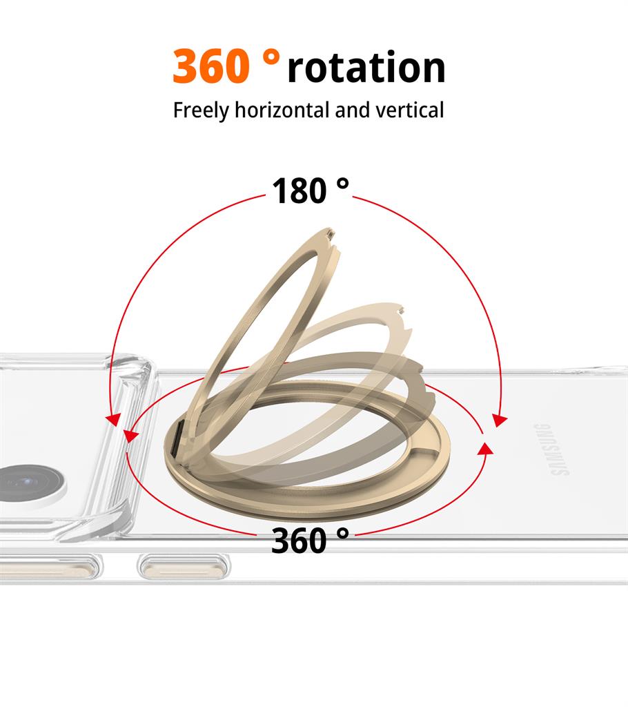 Samsung Galaxy S26 Plus TOKO Pure MagSafe 360 ring hátlap tok (Arany)