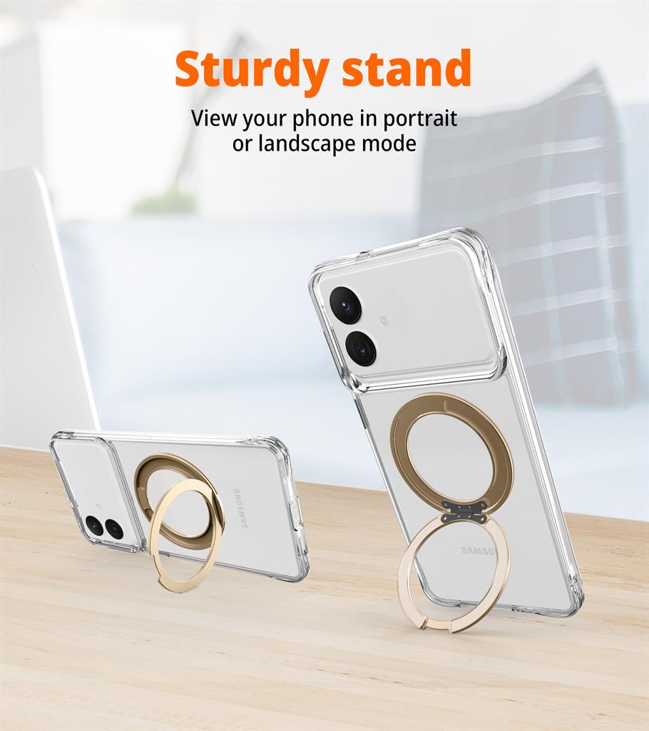 Samsung Galaxy S26 Plus TOKO Pure MagSafe 360 ring hátlap tok (Arany)