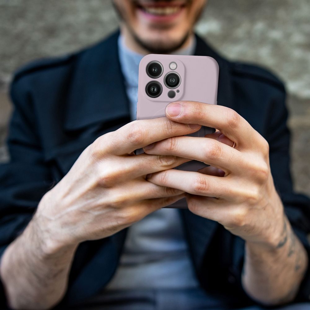 Samsung Galaxy S26 Silicone mag cover magsafe hátlap tok (Rózsaszín)