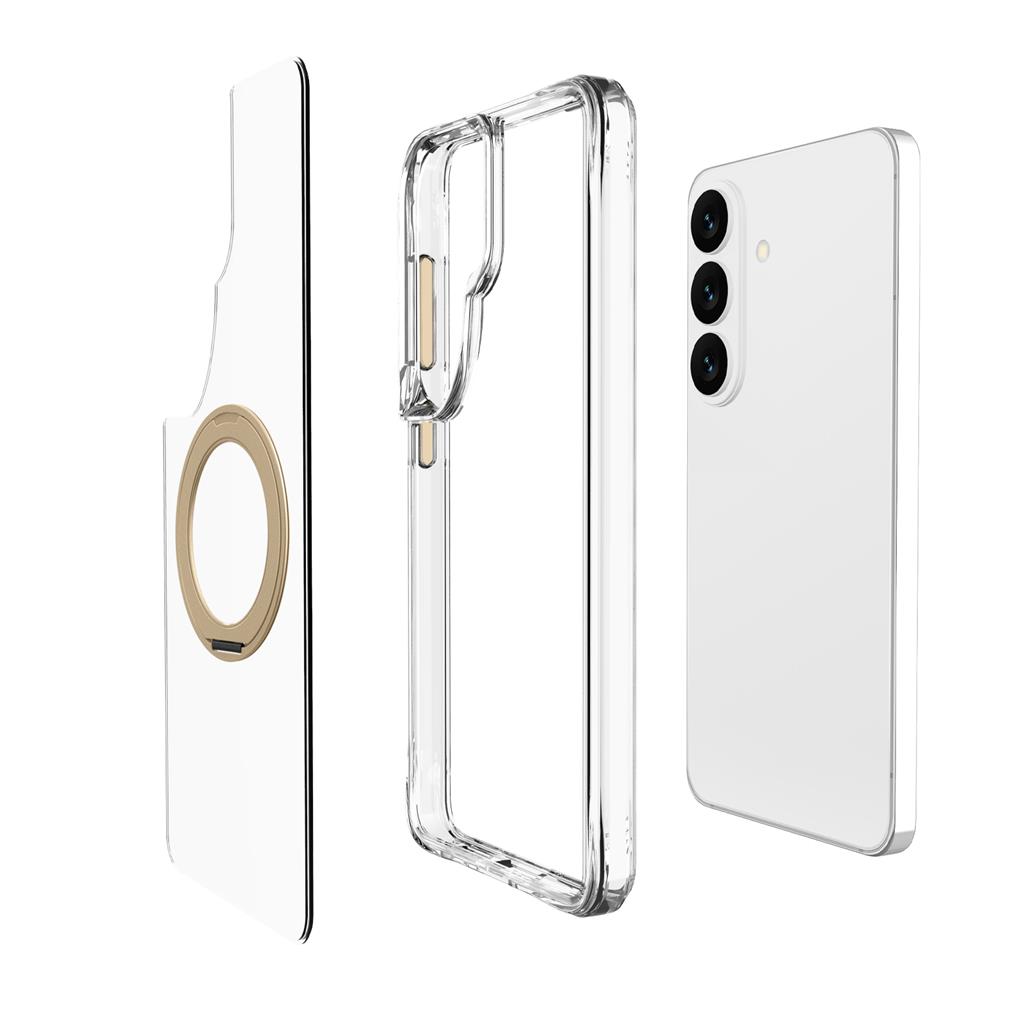Samsung Galaxy S26 TOKO Pure MagSafe 360 ring hátlap tok (Arany)