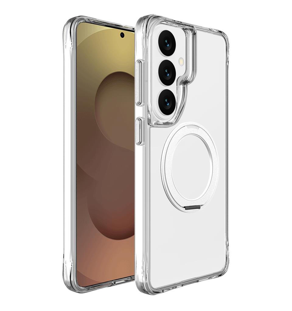 Samsung Galaxy S26 TOKO Pure MagSafe 360 ring hátlap tok (Ezüst)