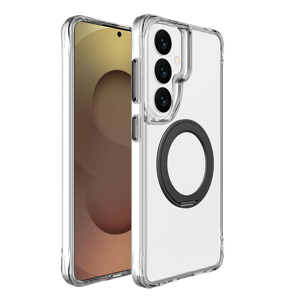 Samsung Galaxy S26 TOKO Pure MagSafe 360 ring hátlap tok (Fekete)