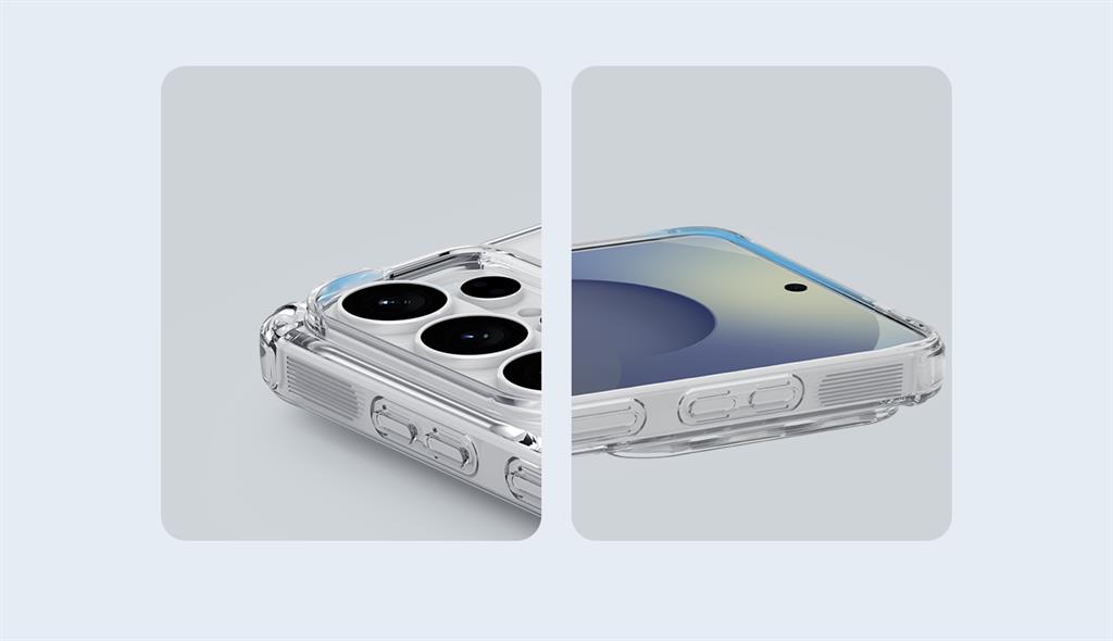 Samsung Galaxy S26 Ultra Nillkin Camshield S magsafe hátlap tok (Fehér)