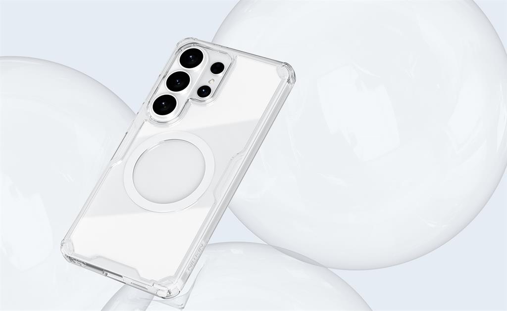 Samsung Galaxy S26 Ultra Nillkin Camshield S magsafe hátlap tok (Fehér)