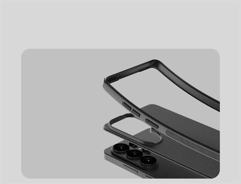 Samsung Galaxy S26 Ultra Nillkin Lenswing magsafe hátlap tok (Fekete)