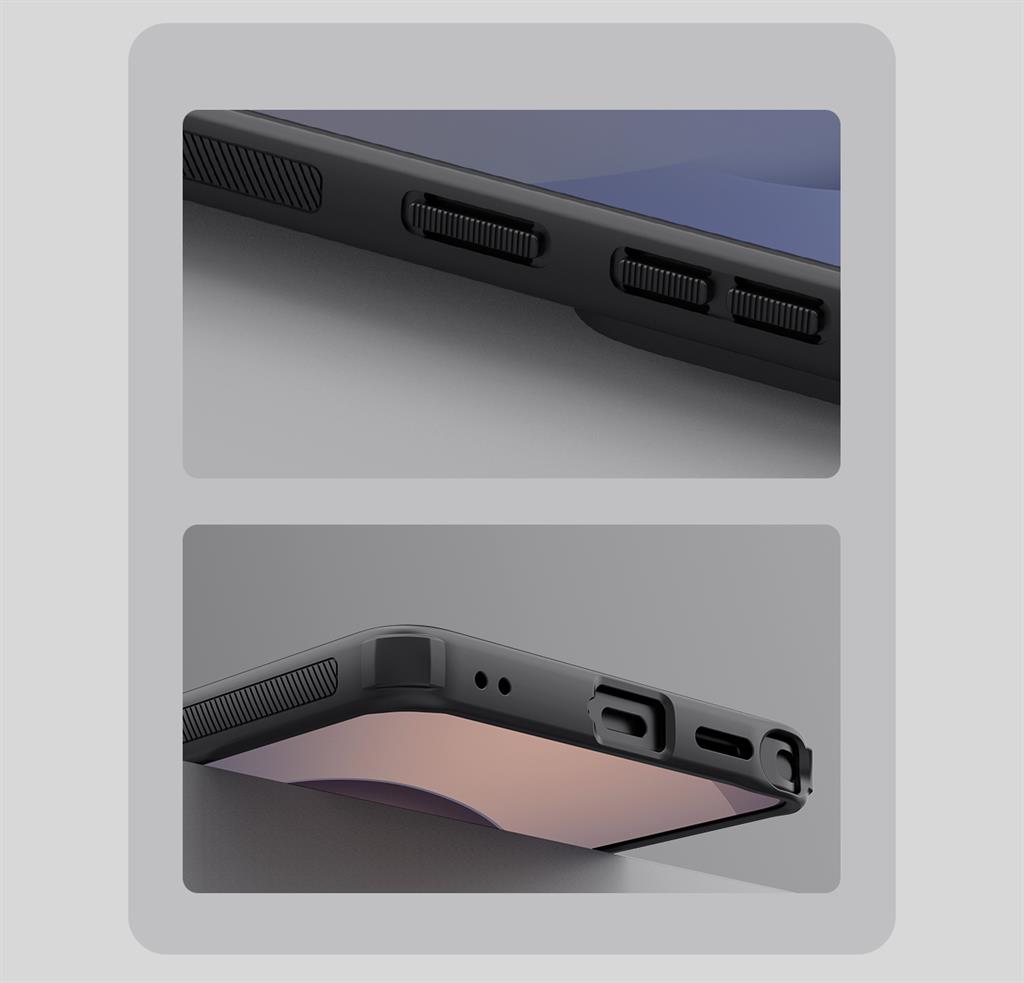 Samsung Galaxy S26 Ultra Nillkin Lenswing magsafe hátlap tok (Fekete)