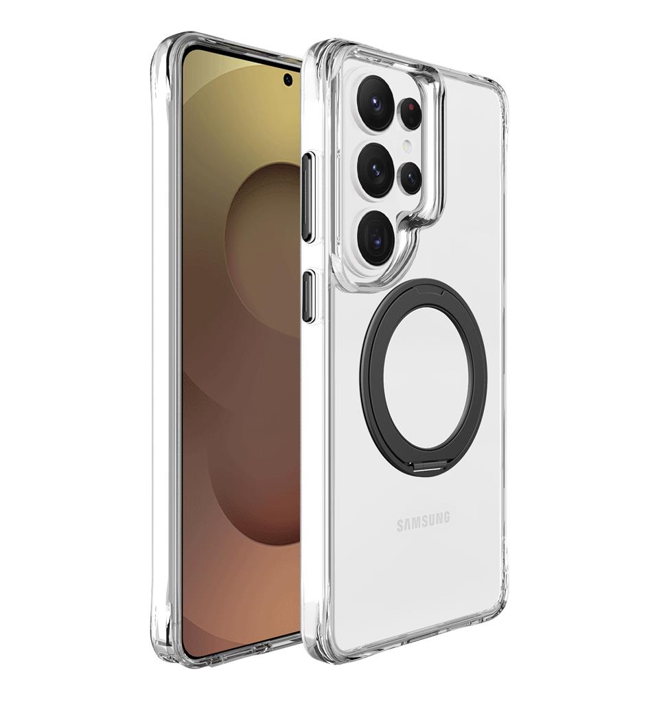 Samsung Galaxy S26 Ultra TOKO Pure MagSafe 360 ring hátlap tok (Fekete)