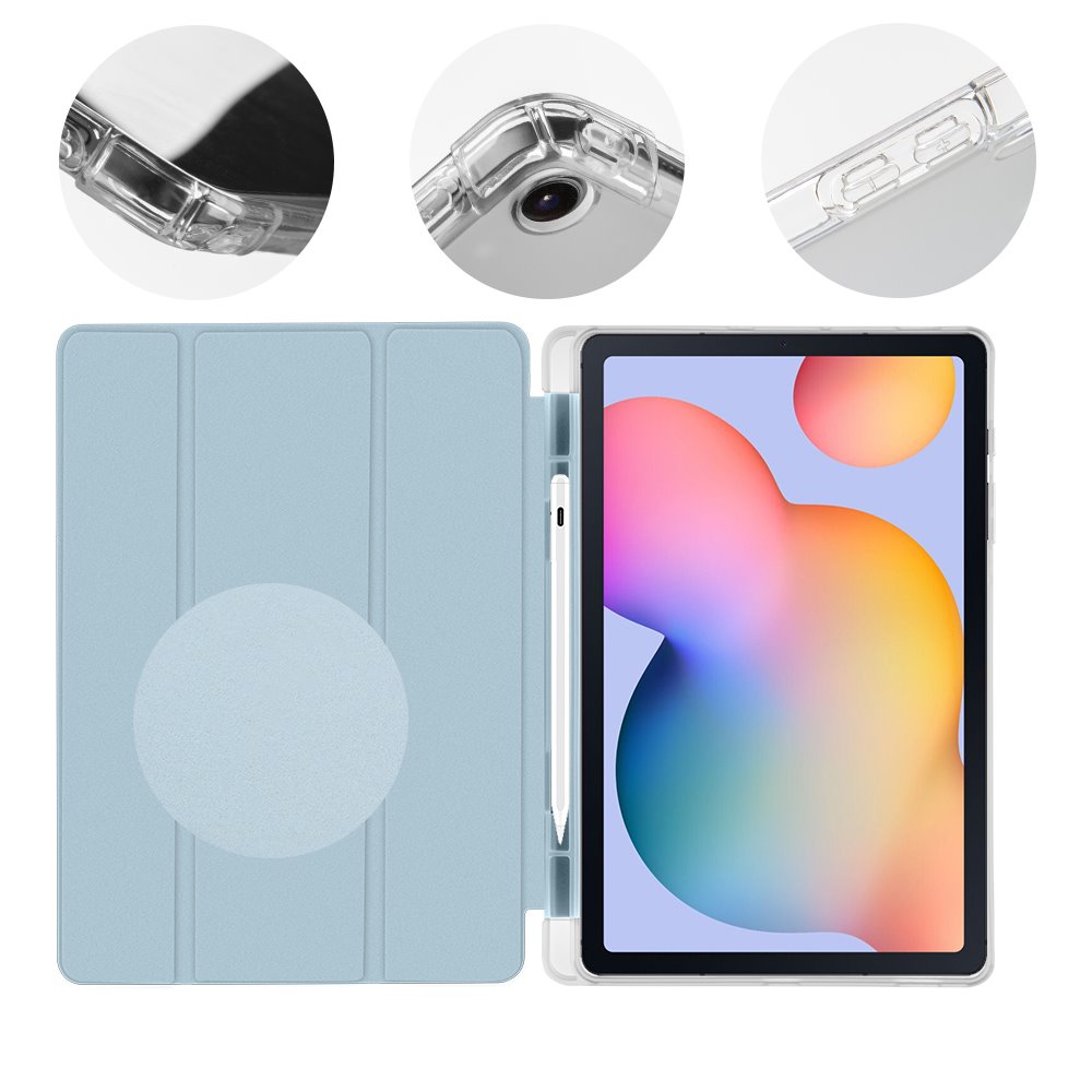Samsung Galaxy Tab S6 Lite 2020 / Galaxy Tab S6 Lite 2022 / Galaxy Tab S6 Lite 2024 OBAL:ME MistyTab tablet tok (Kék)