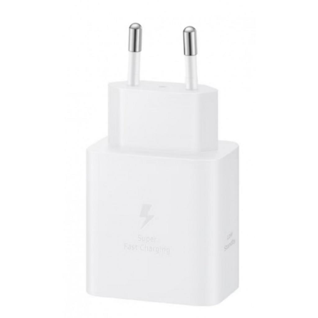 Samsung hálózati töltő 45W USB-C + kábel (Fehér)