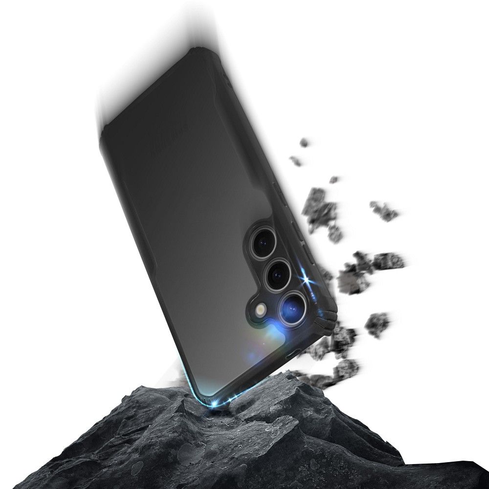 Tecno Spark Go 2024 Anti drop szilikon hátlap tok Fekete