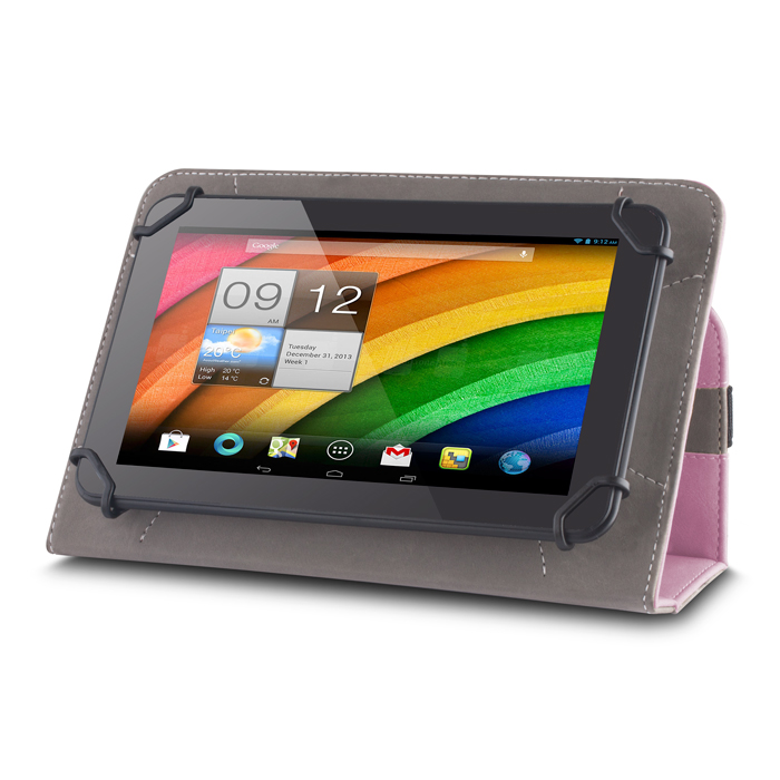 Univerzális méret 12"-13" Fantasia tablet tok (Rózsaszín)