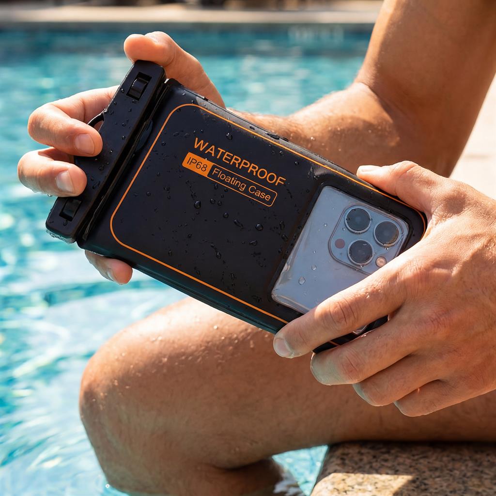 Vízálló lebegő tok (Fekete)